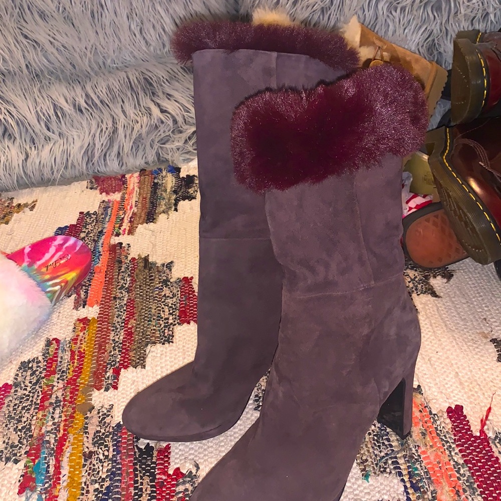 Calvin Klein Fur boots